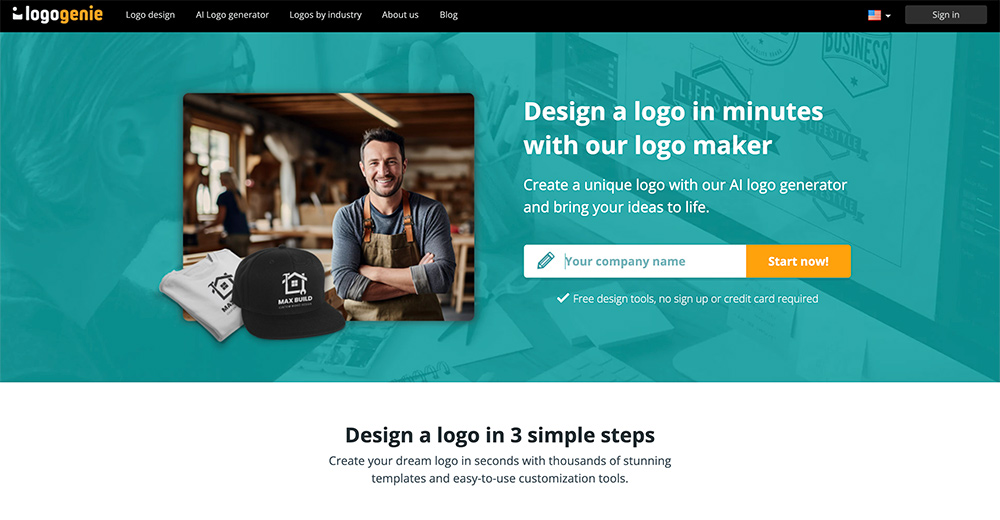 Korzystanie z Logogenie do stworzenia Twojego logo